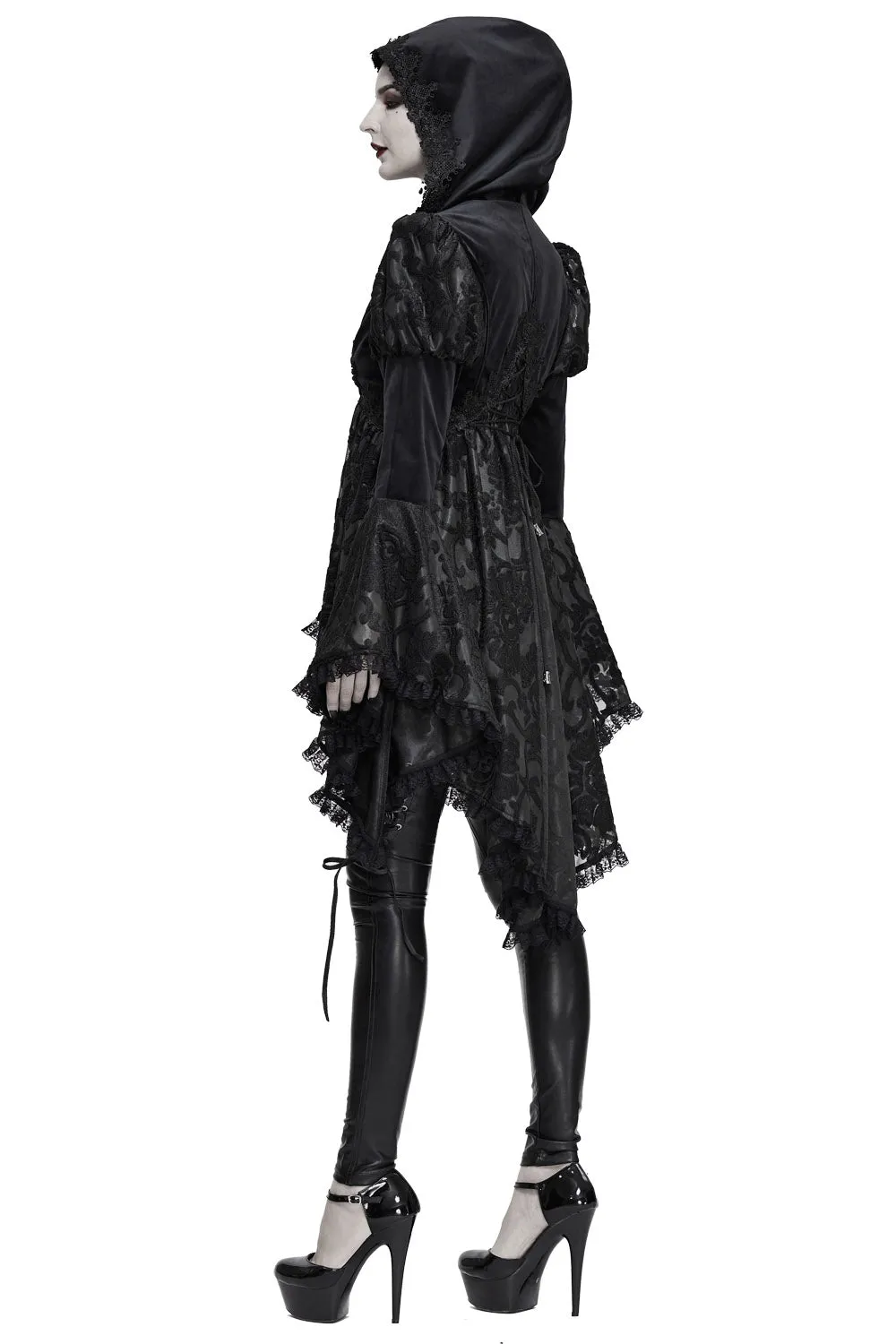 Witcheress Floral Lace Tailcoat