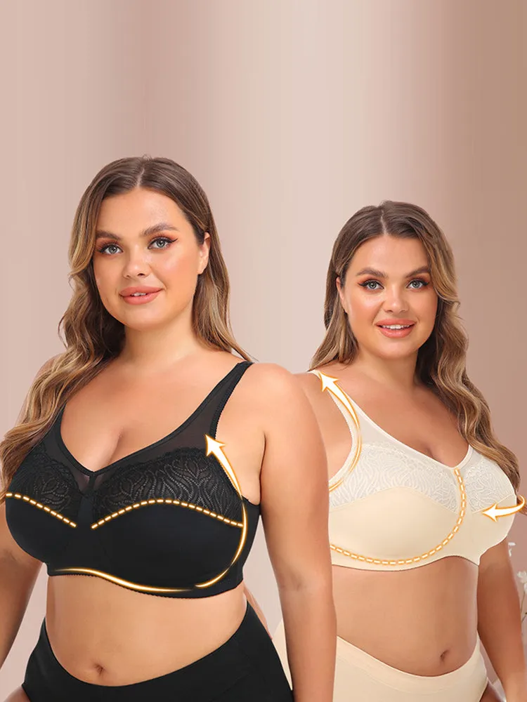 Women's Breathable Wireless Lift Up Bras