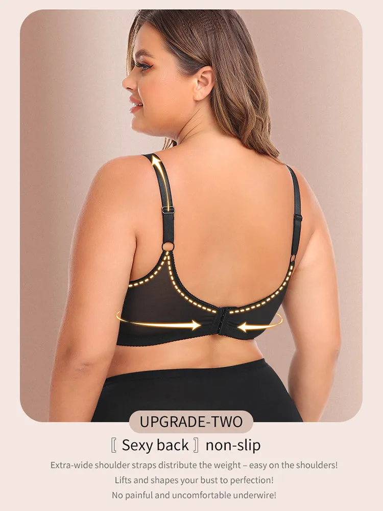 Women's Breathable Wireless Lift Up Bras