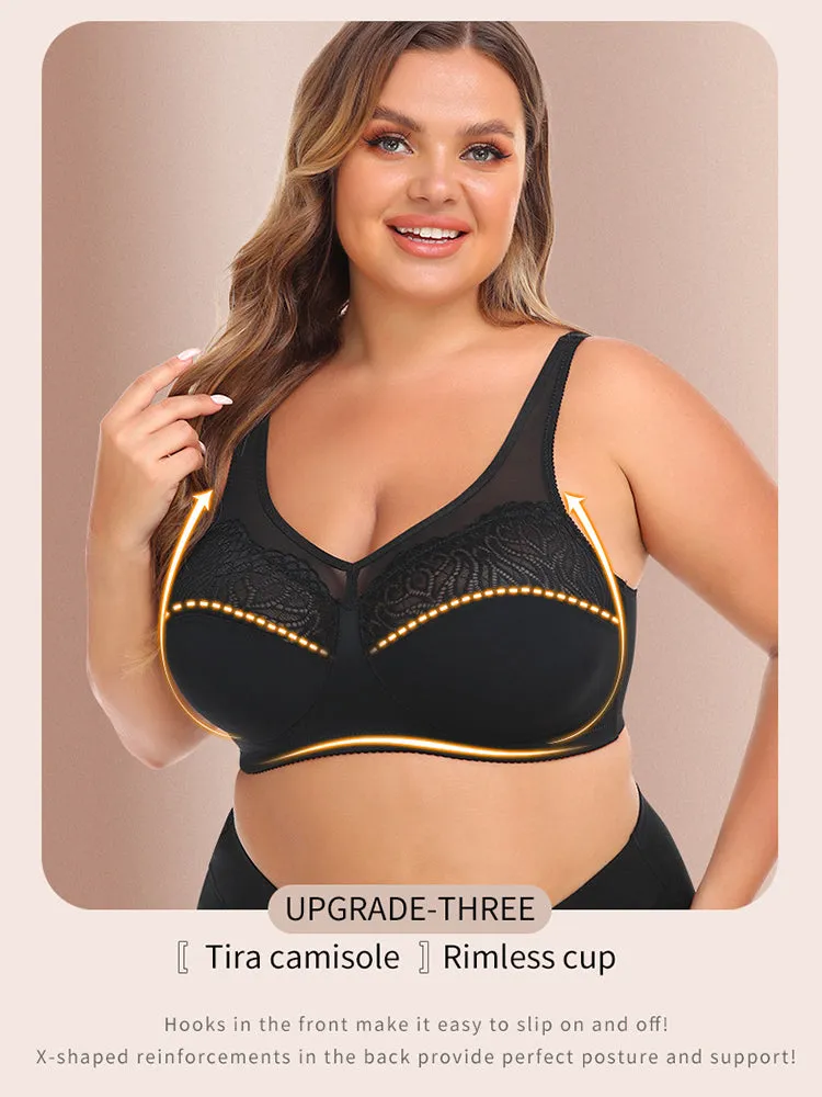 Women's Breathable Wireless Lift Up Bras