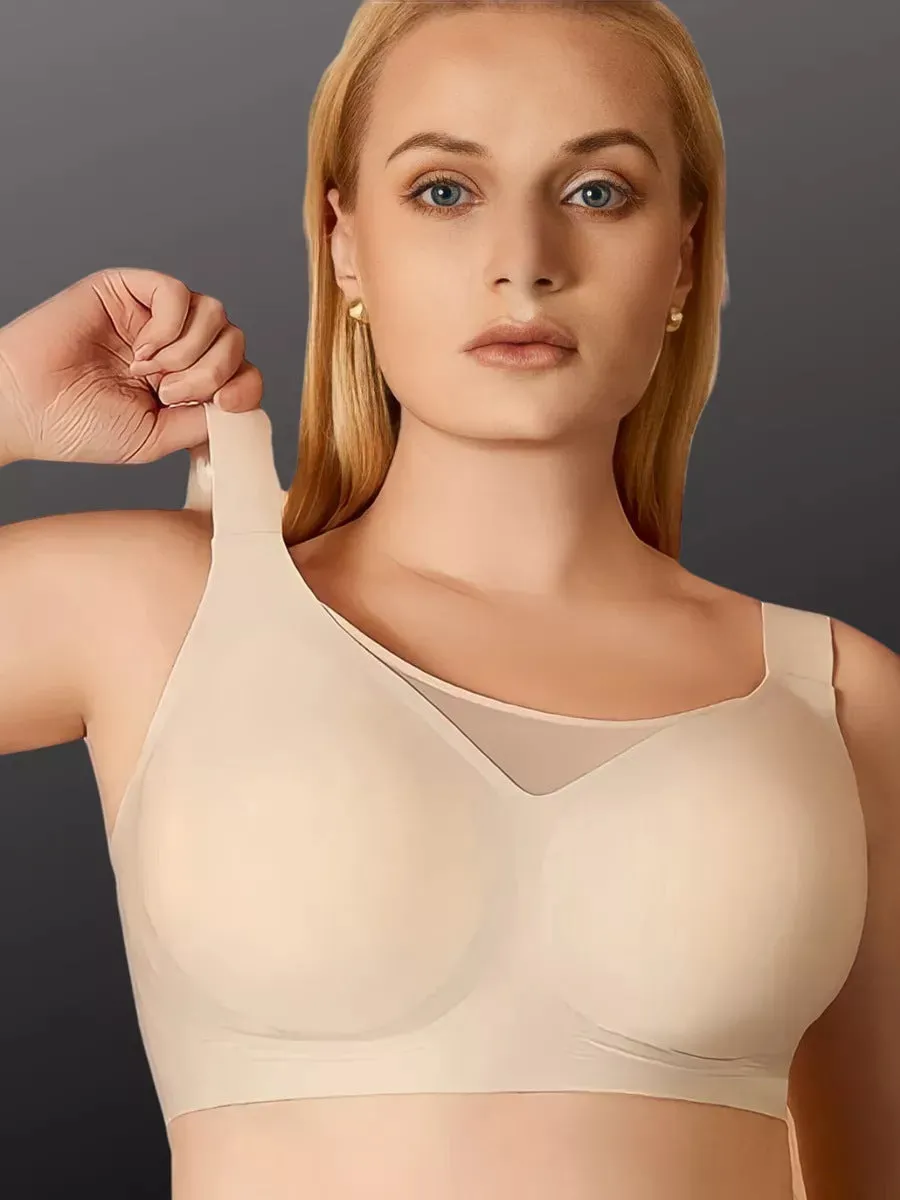 Women's Casual Wire-Free Minimizer Bras – Comfort Support