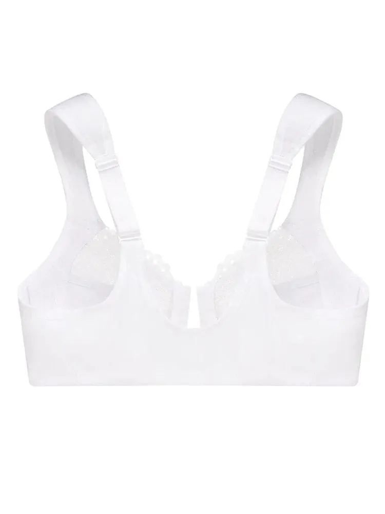 Women's Lace Front Closure Underwire Bra