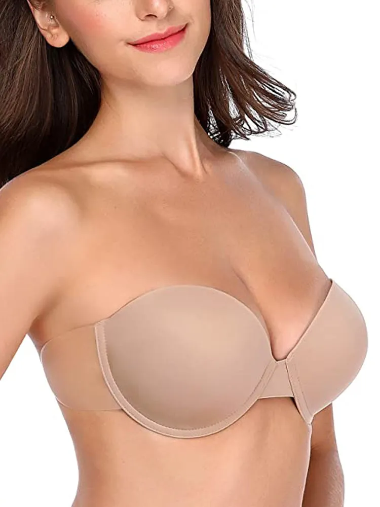 Women's Lift Strong Stickiness Backless Strapless Bra