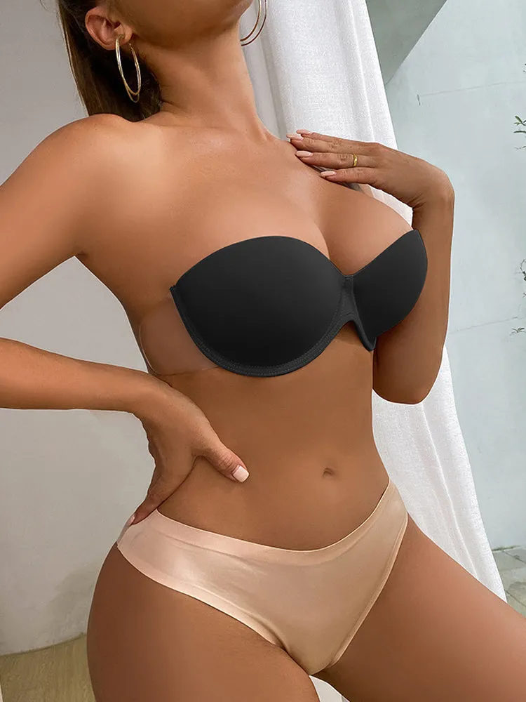 Women's Lift Strong Stickiness Backless Strapless Bra