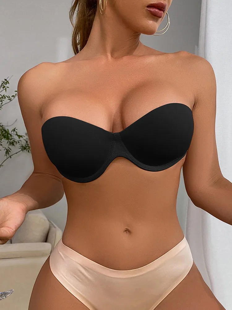 Women's Lift Strong Stickiness Backless Strapless Bra