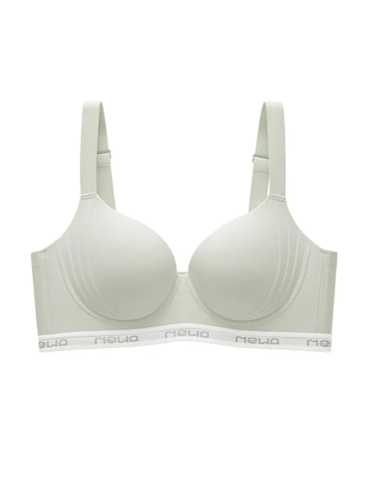Women's Plus Size Push-Up Bra with Flexible Underwire– Stabilizing Cups