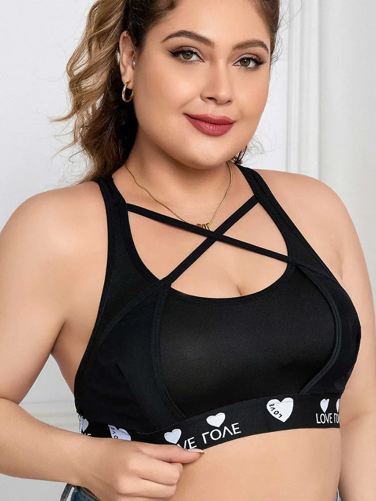 Women's Push-up Racerback Sports Bra