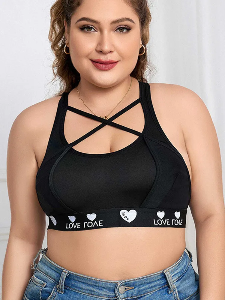 Women's Push-up Racerback Sports Bra