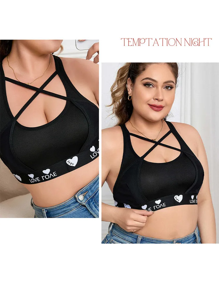 Women's Push-up Racerback Sports Bra