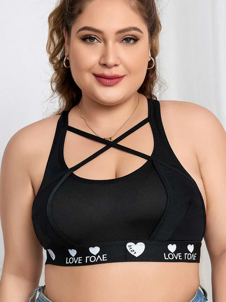 Women's Push-up Racerback Sports Bra