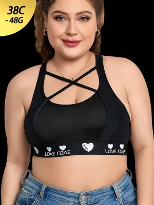Women's Push-up Racerback Sports Bra