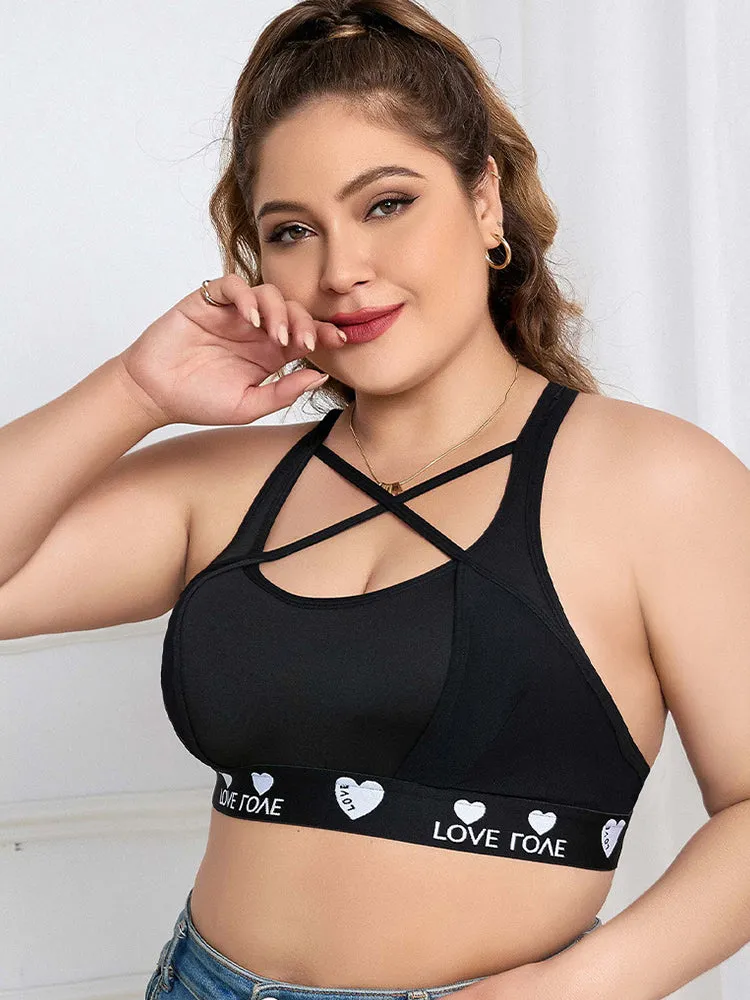 Women's Push-up Racerback Sports Bra