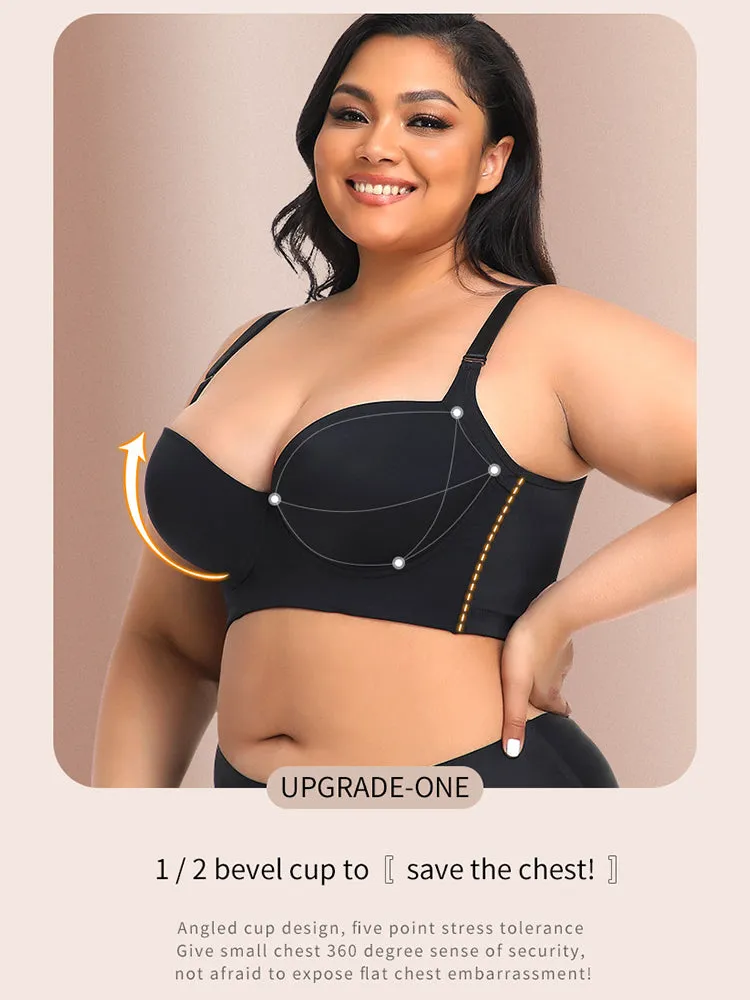 Women's Seamless Side Supportive Non-Wired Everyday Bra