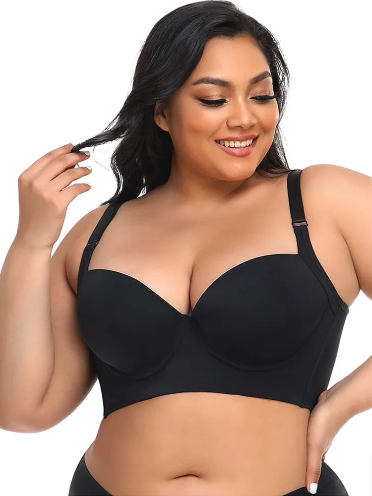 Women's Seamless Side Supportive Non-Wired Everyday Bra