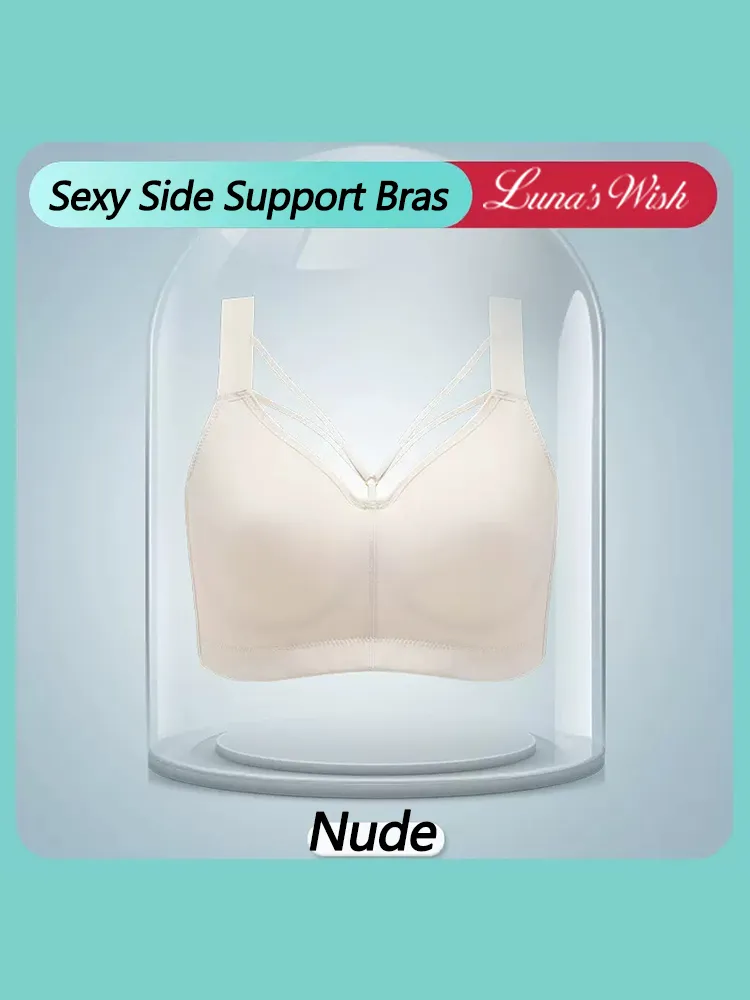 Women's Sexy Side Support Underwire Bras