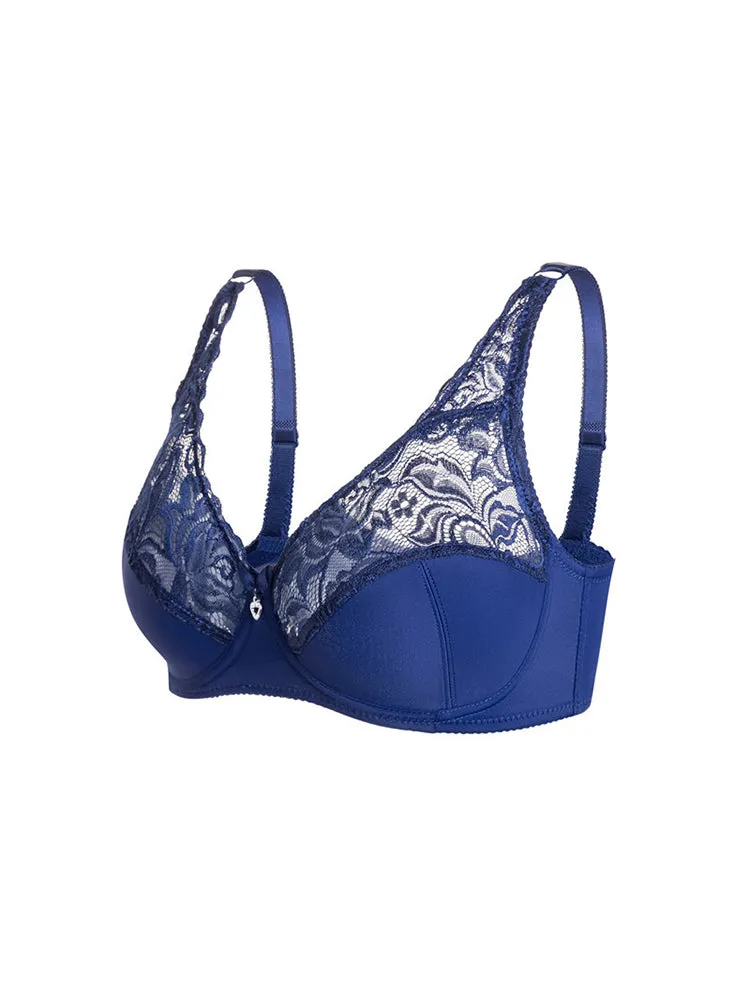 Women's Thin Beautiful Back Push Up Underwire Bra