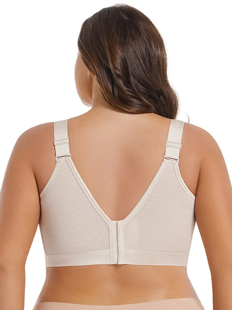 Women's Ultra-Thin Push-Up Full Coverage Bra Minimizer Bras