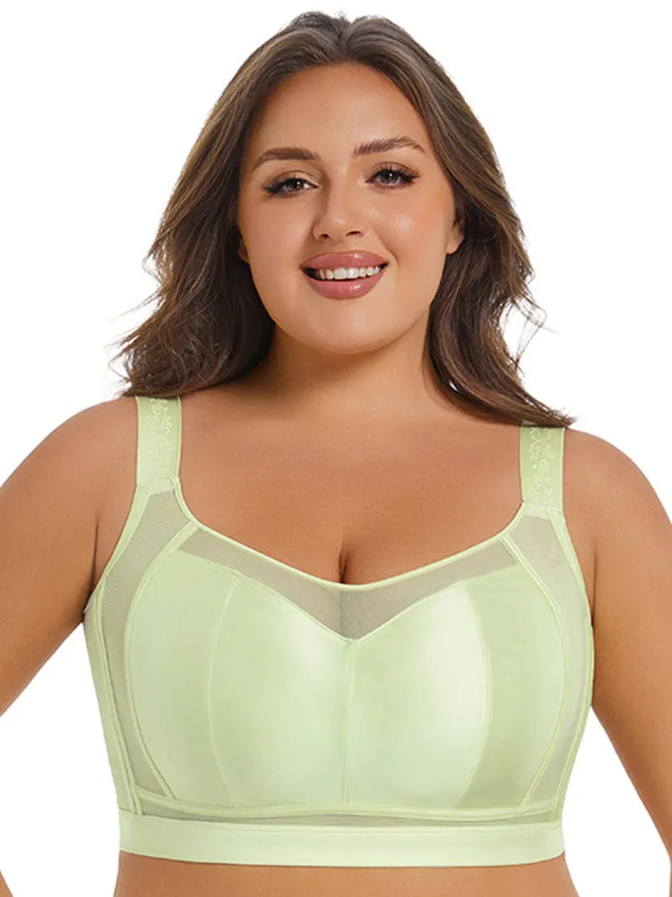 Women's Ultra-Thin Push-Up Full Coverage Bra Minimizer Bras