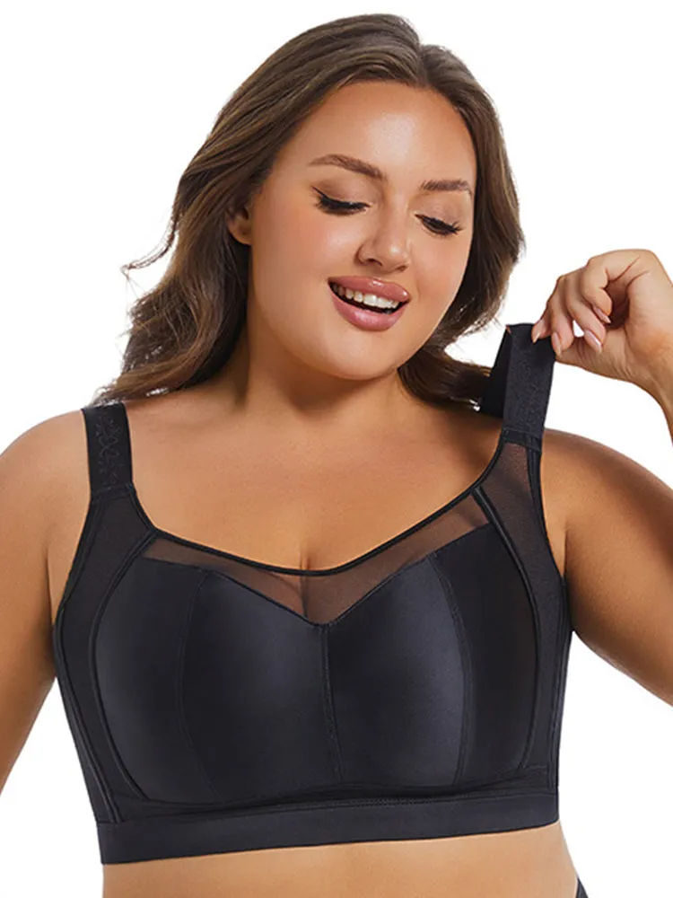 Women's Ultra-Thin Push-Up Full Coverage Bra Minimizer Bras