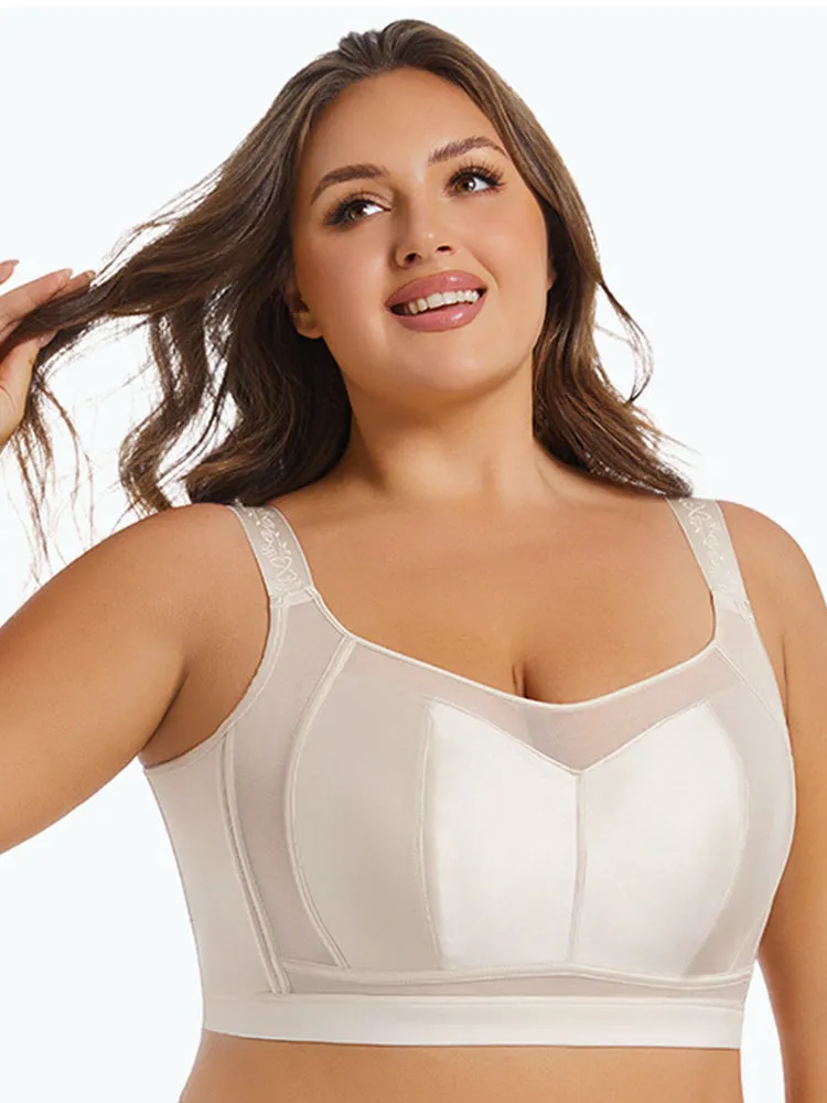 Women's Ultra-Thin Push-Up Full Coverage Bra Minimizer Bras