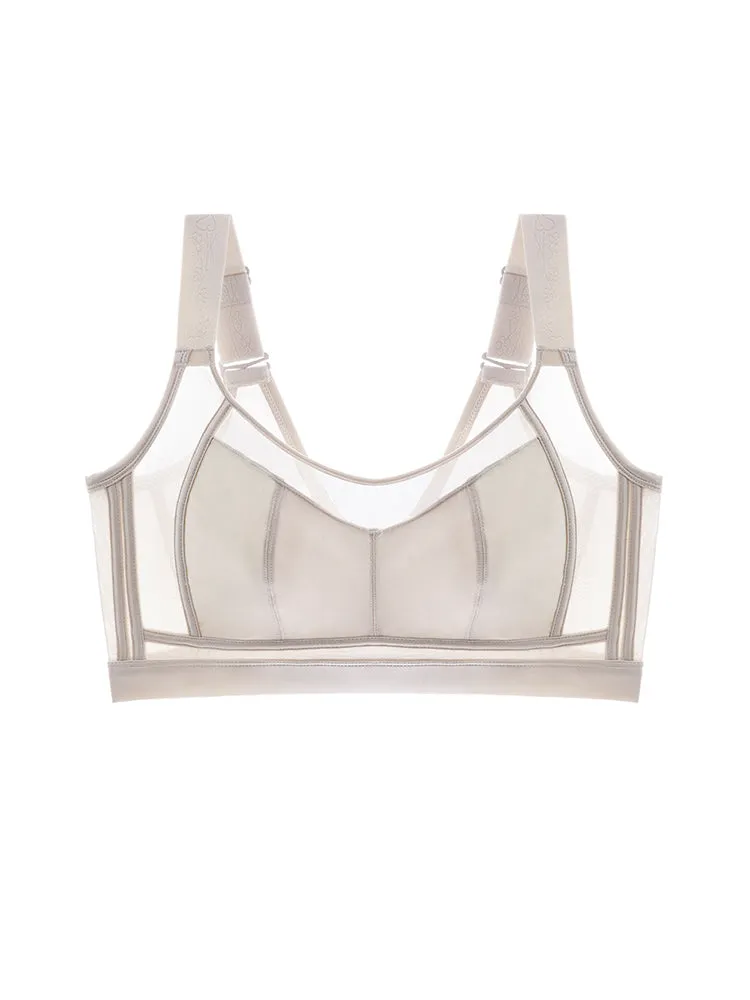 Women's Ultra-Thin Push-Up Full Coverage Bra Minimizer Bras