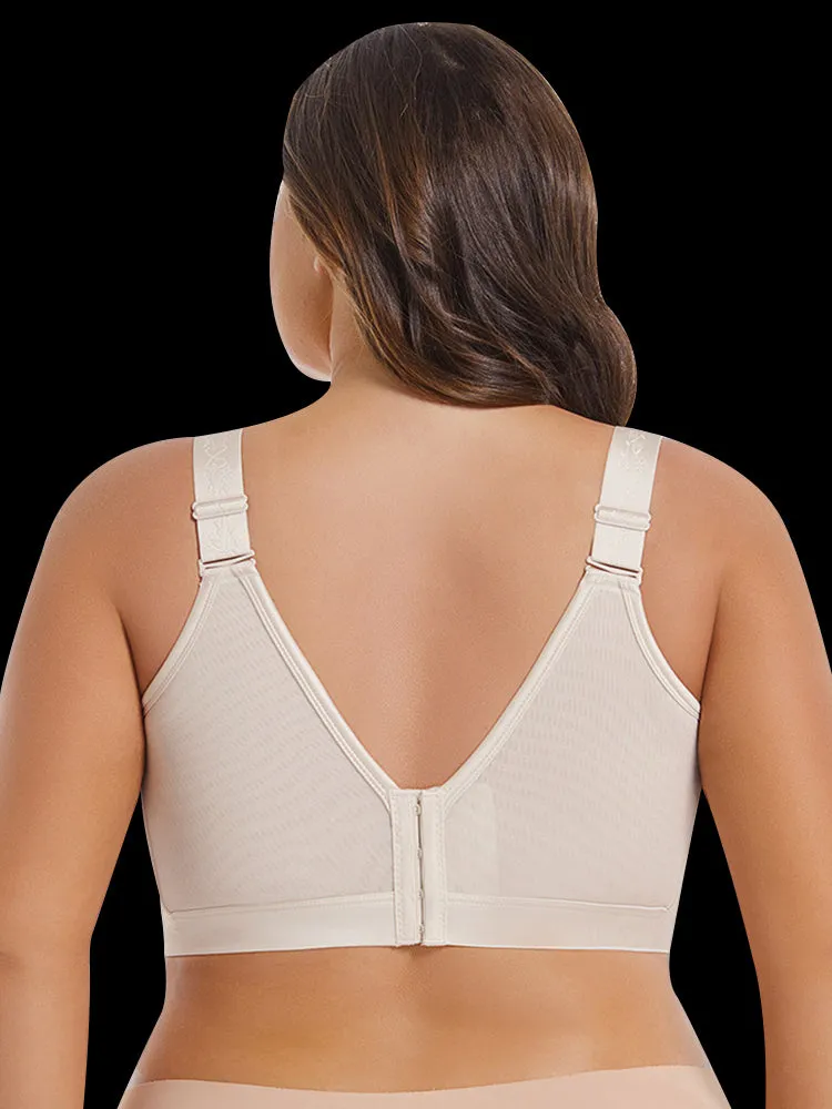 Women's Ultra-Thin Push-Up Full Coverage Bra Minimizer Bras
